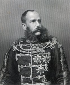 Emperador Francisco José I de Austria, grabado por George J. Stodard